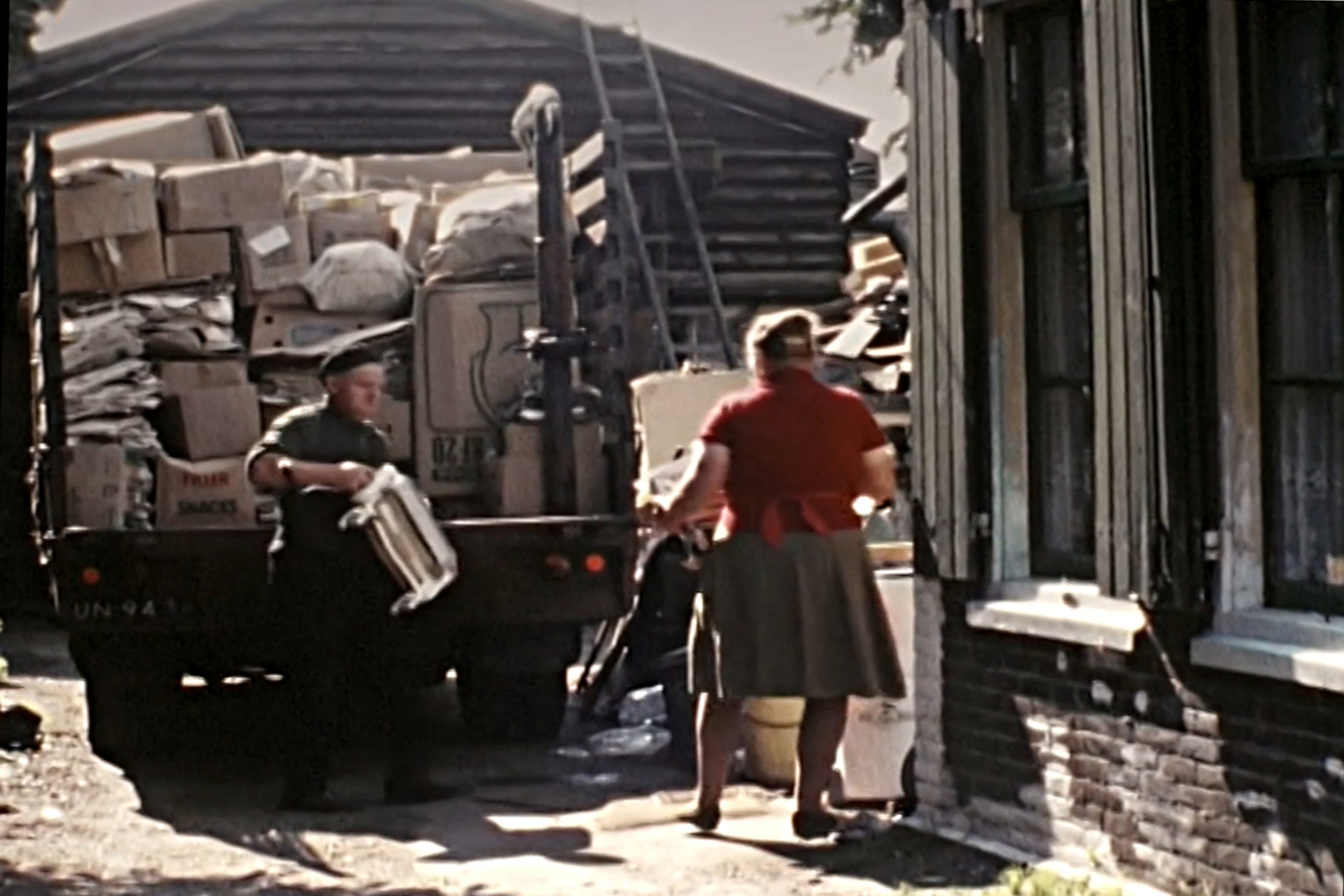 1974 Daan en Daatje Portengen voddenboeren